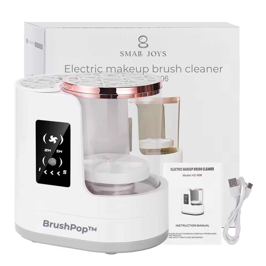 BrushPop™ — The Electric Makeup Brush Cleaner